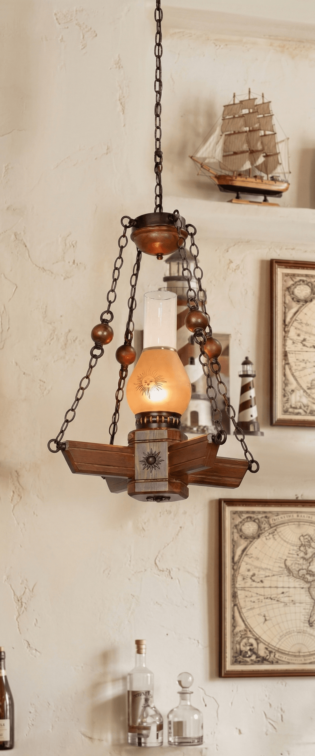 Taxta Çılçıraq təkli