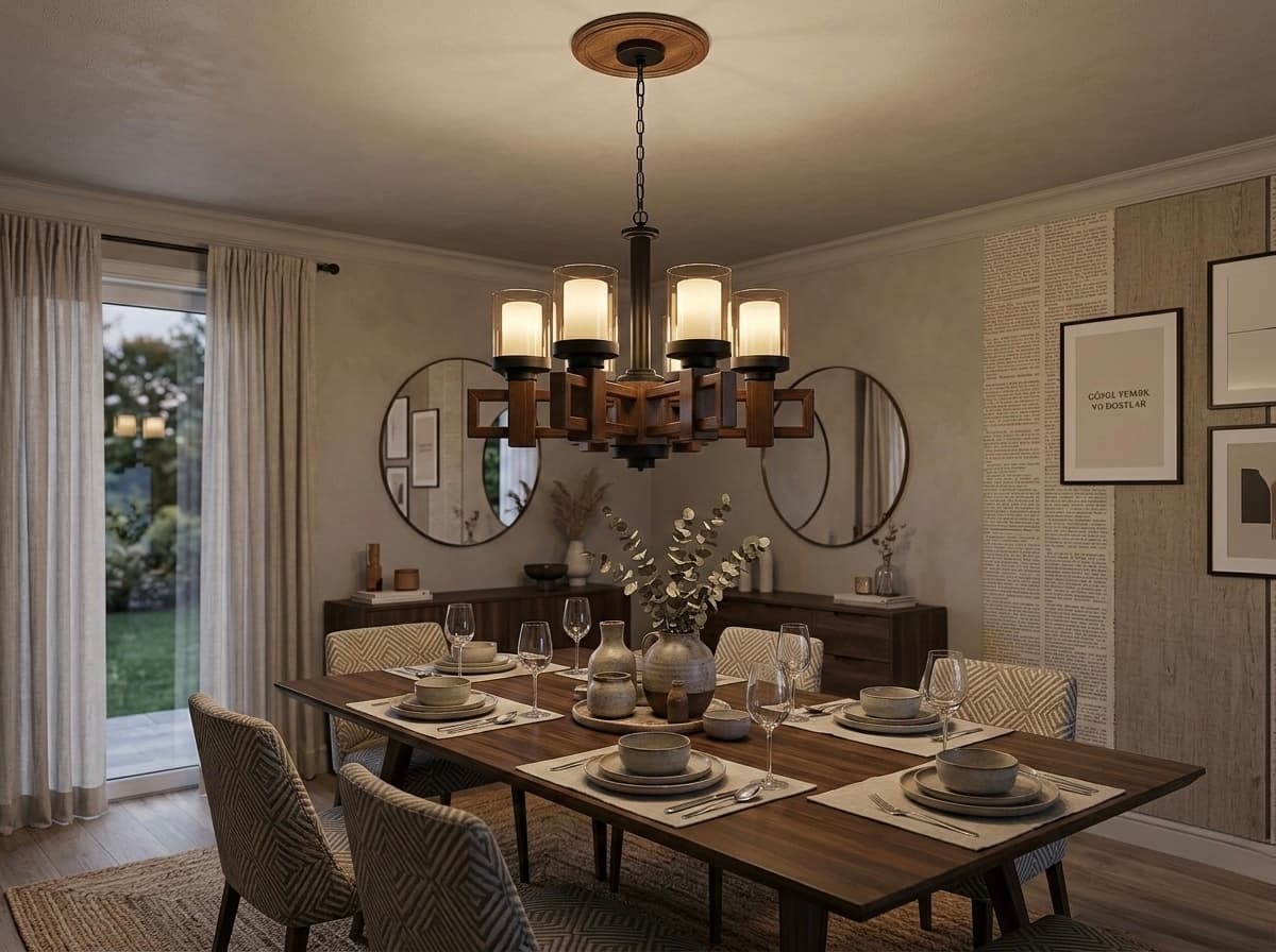 Taxtalı İşləməli Çılçıraq