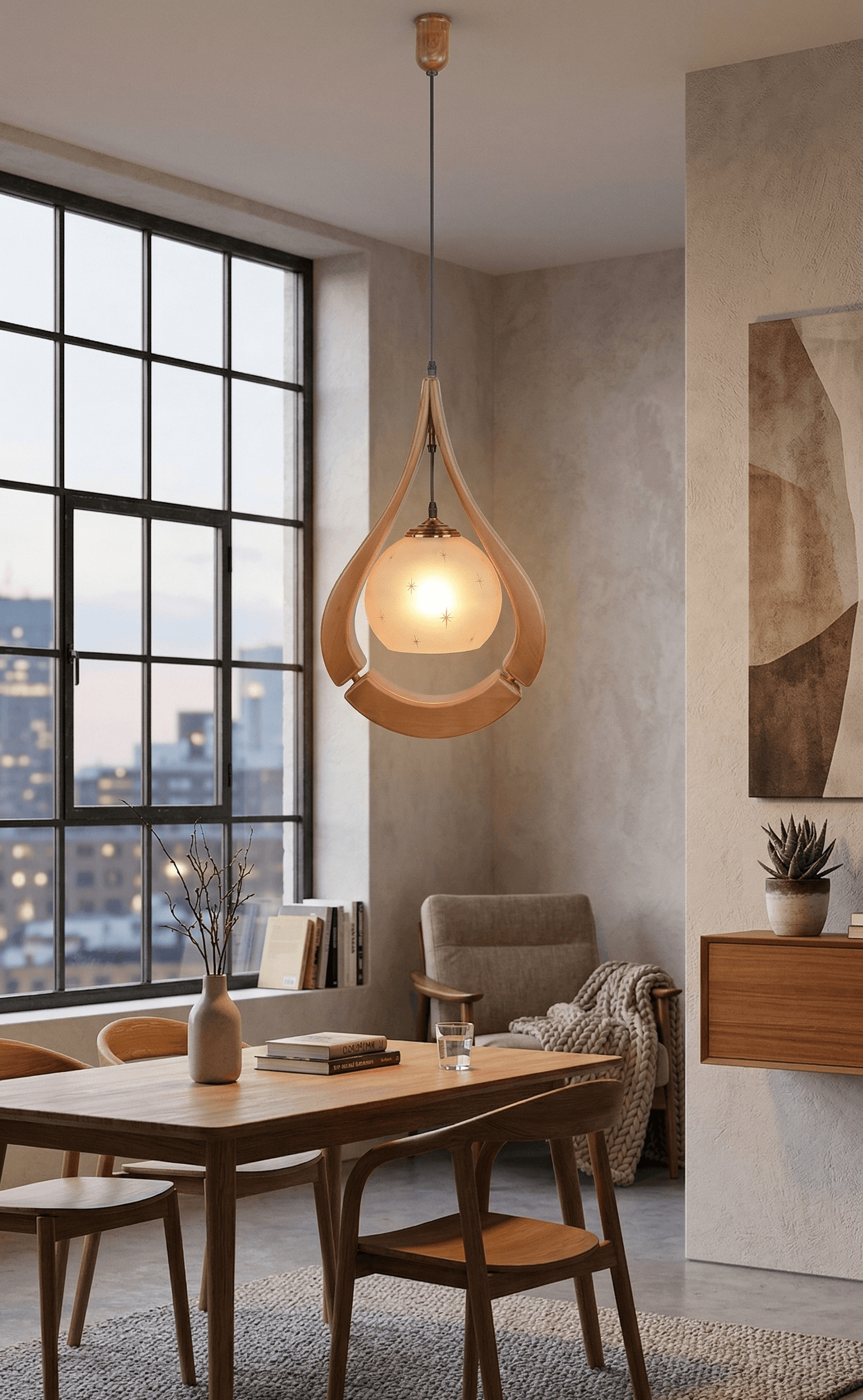 Taxta Çılçıraq təkli